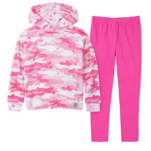 Lucky Brand Youth Plush Top and Legging Set- Large(14~16)